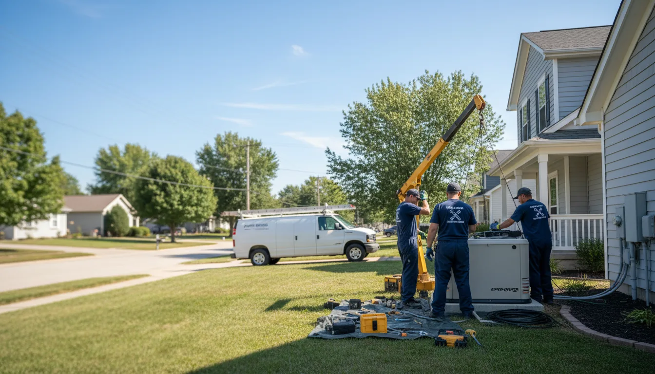 Generator Installation in Hannibal, MO near me